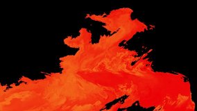 Fire animation - Animated fire in red and orange colors.