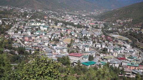 Thimphu - capital of Bhutan