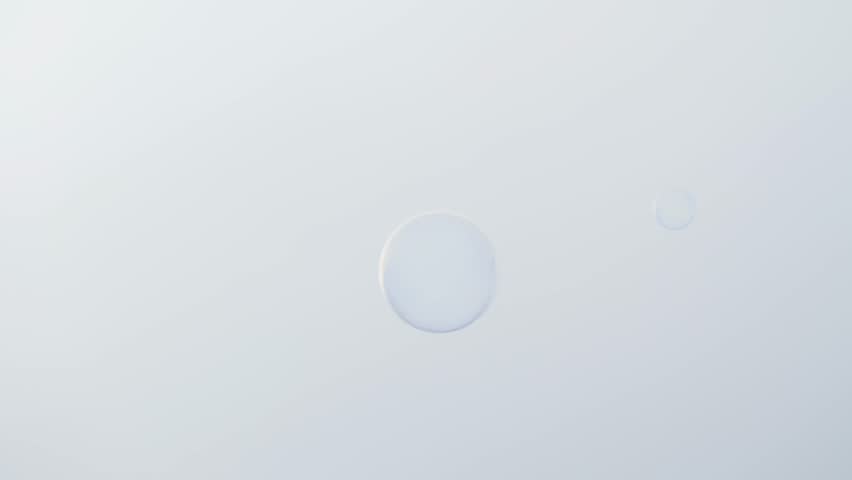 Soap-bubbles on sky.Beauteful sunny day.