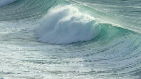 Slowmotion Wave Ocea Stock Footage Video (100% Royalty-free) 1016471473