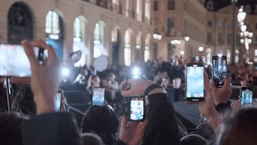 Paparazzi taking photos on the red carpet. Close up photo cameras.  - Powered by Shutterstock - Get 15% off with code: PIKWIZARD15