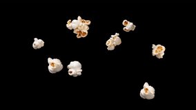 Movie Snack Spectacle: Animated slow-motion Popcorn Fun pop up in the air_alpha channel - Powered by Shutterstock - Get 15% off with code: PIKWIZARD15