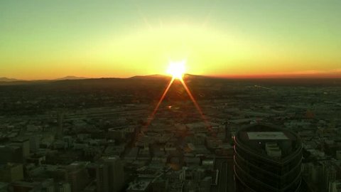 Downtown LA Sunrise Time-Lapse