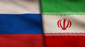 Iran and Russia waving flag - Powered by Shutterstock - Get 15% off with code: PIKWIZARD15