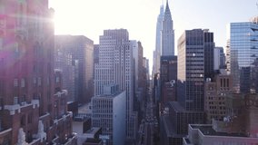 4k Manhattan Aerial Drone Scenery Skyscrapers Midtown NYC  - Powered by Shutterstock - Get 15% off with code: PIKWIZARD15