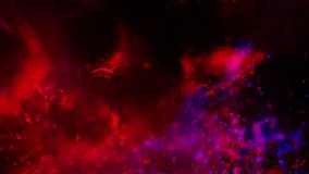 colorful particle grain abstract background