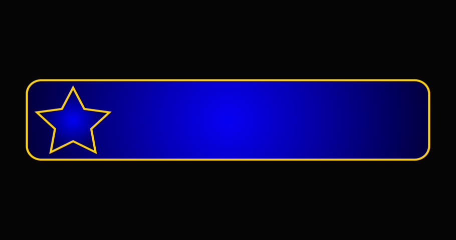4K Fancy lower third in an alpha channel. Cool-designed golden and blue color lower third in an alpha channel. Suitable for greetings, celebrations, festivals, titles, TV news, and news channels.
