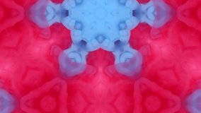 Soothing visual escape into the heart of a nebulous dreamscape, featuring soft swirls of ink unfolding in water. The symmetrical design, with delicate shades of pink and whispers of blue - Powered by Shutterstock - Get 15% off with code: PIKWIZARD15