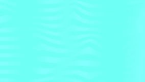 Animated Simple and elegant Cyan color parallel stripes background, clean and bright business background	
