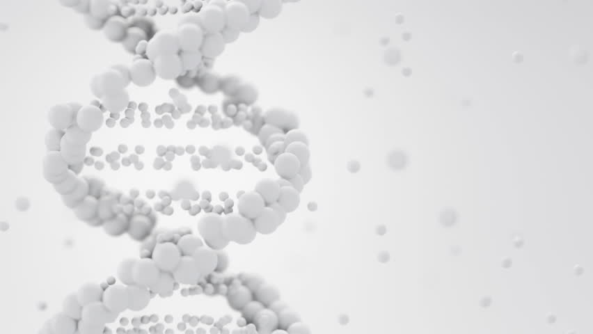 DNA structure genetic biotechnology animation, 3d rendering Royalty-Free Stock Footage #3482185839