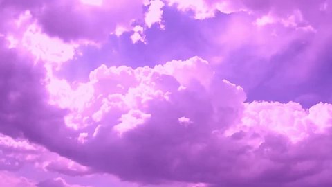 Pink Evening Rain Clouds Time の動画素材 ロイヤリティフリー Shutterstock