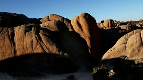 This is a historical rock formation in the desert