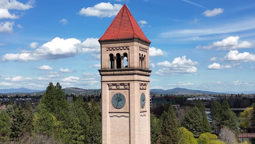 spokane washington state city downtown riverfront park