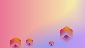 Stunning 4K 3D background video featuring vibrant colors and mesmerizing patterns, perfect for adding depth and visual interest to your projects, including motion graphics, presentations, and more.