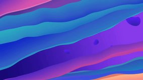 Stunning 4K 3D background video featuring vibrant colors and mesmerizing patterns, perfect for adding depth and visual interest to your projects, including motion graphics, presentations, and more.