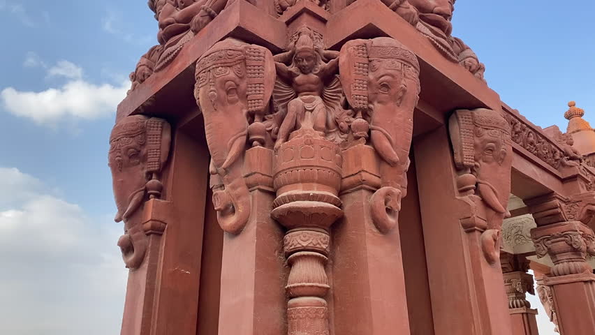 Indian architecture in the Baron Palace in Egypt 