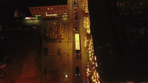 Triumfalnaya Square Night