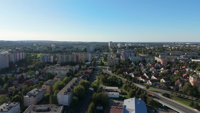 Beautiful Landscape Rzeszow Aerial View Poland