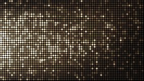 Wall in yellow and white brown, ocher polka dots. Stylish disco shiny golden paillette. Shiny copper platinum round sequin pattern. Round sparkling luxury scale. HD Looped identical. Similar video 4k, - Powered by Shutterstock - Get 15% off with code: PIKWIZARD15
