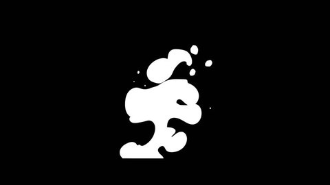 Cartoon SMOKE Elements 24 fps motion graphics pack features unique designed 2d flash fx hand-drawn animations of cartoon smoke effects in 4K resolution with Alpha channel. Easy to use and customize.