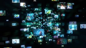 A lot of pictures in cyberspace. - Powered by Shutterstock - Get 15% off with code: PIKWIZARD15