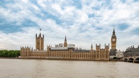 Time lapse of Big Ben and Houses of Parliament, London, England - Powered by Shutterstock - Get 15% off with code: PIKWIZARD15