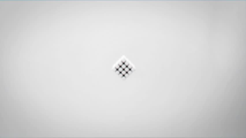 clean logo intro reveal. 3d render, 3d reveal logo stings Royalty-Free Stock Footage #3484815561