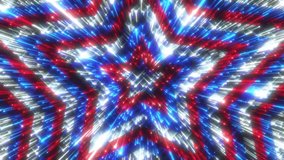 Bright sparkling red-white stars. Patriotic background - Powered by Shutterstock - Get 15% off with code: PIKWIZARD15