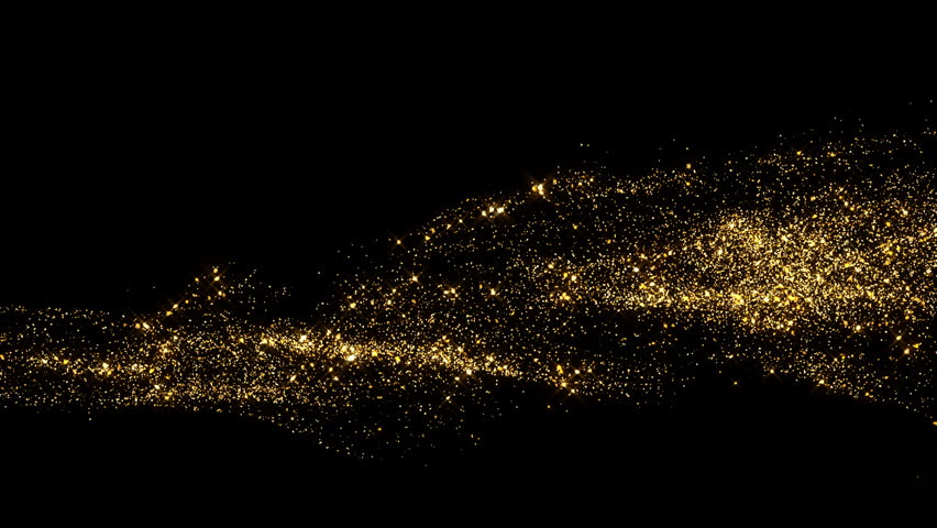 4K Bokeh lights. Holiday motion background. Glowing particle abstract. 2160p 60fps. Exploding particles. 3d rendering. Isolated on black effect. 2025 Trend footage.