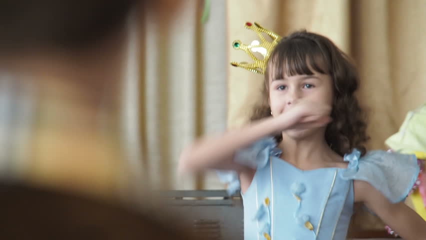 Emotions of the child on a children
