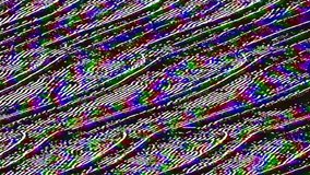 Analog Abstract Video Signal Noise FeedBack Manipulation