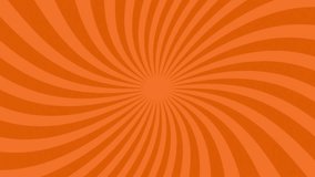 Groovy Orange Spiral Sunburst 4k Vertical Background Animation, Seamless Loop, Retro Inspired Rotating Multicolor Swirls Stripes, Motion Graphics - Powered by Shutterstock - Get 15% off with code: PIKWIZARD15