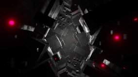 Futuristic 3d VJ Loop Tunnel Sci fi Conception. 3D Illustration - Powered by Shutterstock - Get 15% off with code: PIKWIZARD15