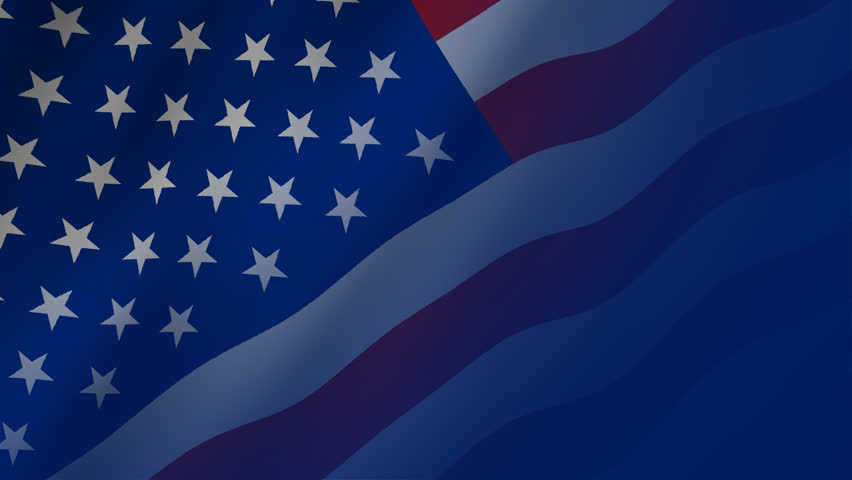 Happy Labor Day greeting animation 2024, lettering text with waving USA flag background and fireworks splash, Happy Labor Day united states of america concept, for banner, feed, stories