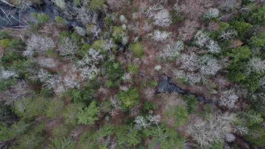 Waterfalls in northern Wisconsin April