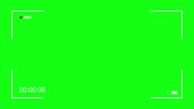 Video Recording frame layout viewfinder, Greenscreen Camera viewfinder, Video Camera Recording Screen, Camera Recording Screen Overlay - Powered by Shutterstock - Get 15% off with code: PIKWIZARD15