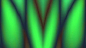 The image is of a green and blue gradient with a pattern of dark curved lines.