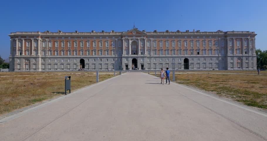 Reggia Di Caserta Royal Palace Stock Footage Video (100% Royalty-free ...