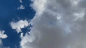 Time lapse video of clouds