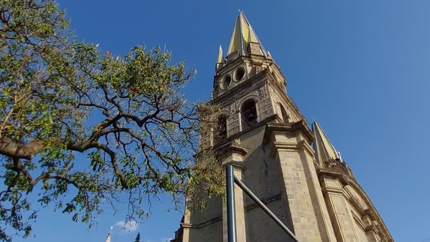 buildings and monuments of the historic center of the city of Guadalajara Jalisco, Mexico