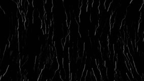 Abstract swirling line on black background 4k VJ Loop animation
