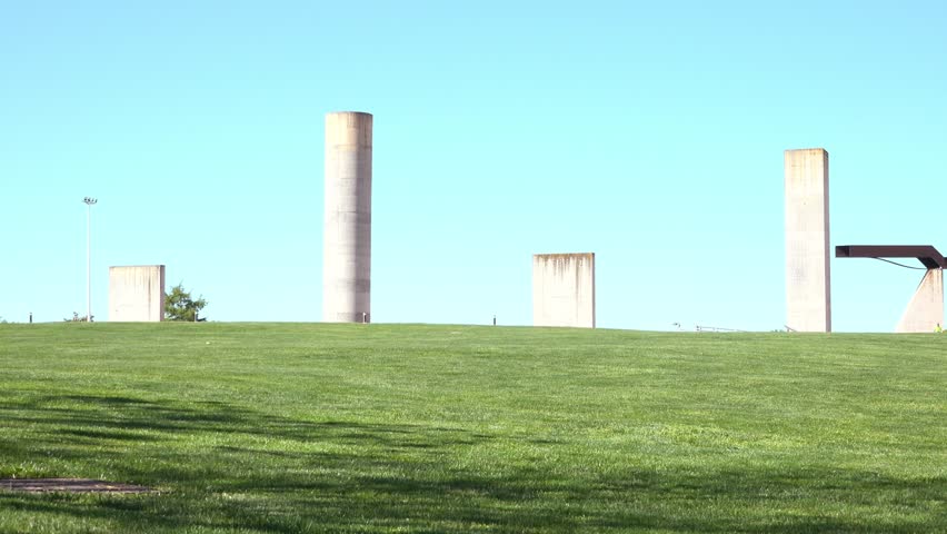 Juan Carlos I Park in Madrid, Spain