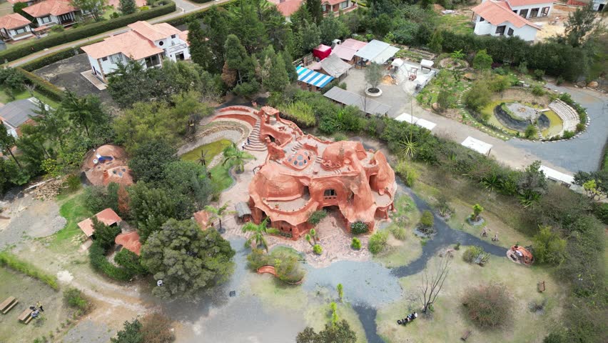 Terracotta House in Villa de Leyva Colombia.