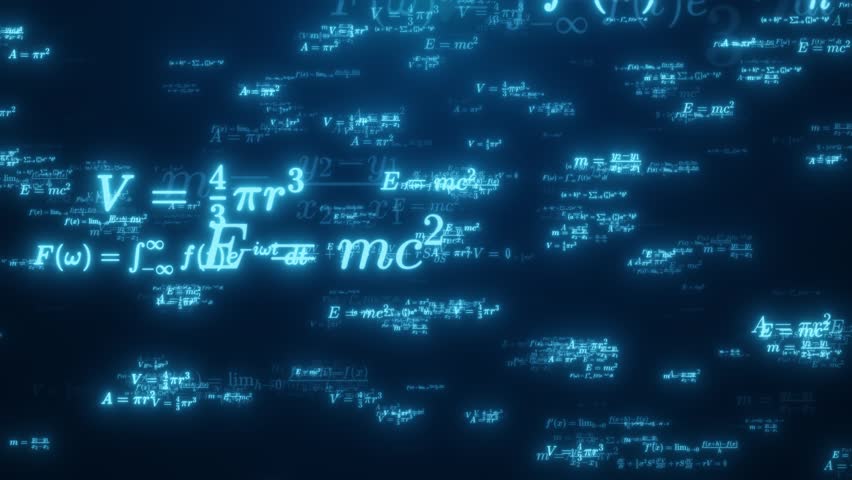 Abstract Mathematical Formulas Animation Background - Powered by Shutterstock - Get 15% off with code: PIKWIZARD15
