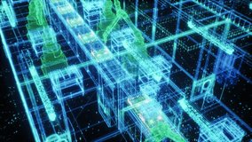 Advanced Integration of Computer Vision and Digital Twin Technologies in an Autonomous Factory Setting, Featuring Precision Robot Arms on a Conveyor System, Enhancing Manufacturing Efficiency - Powered by Shutterstock - Get 15% off with code: PIKWIZARD15