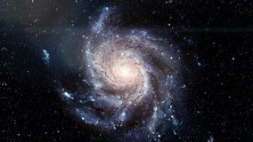 Rotating spiral galaxy. deep space exploration. star fields and nebulas in space - Powered by Shutterstock - Get 15% off with code: PIKWIZARD15