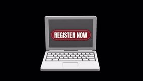 Register Now Button | Register Now Button Pressing In The Laptop Screen

Elevate your digital marketing campaigns with our dynamic "Register Now" button pressing animation,  - Powered by Shutterstock - Get 15% off with code: PIKWIZARD15