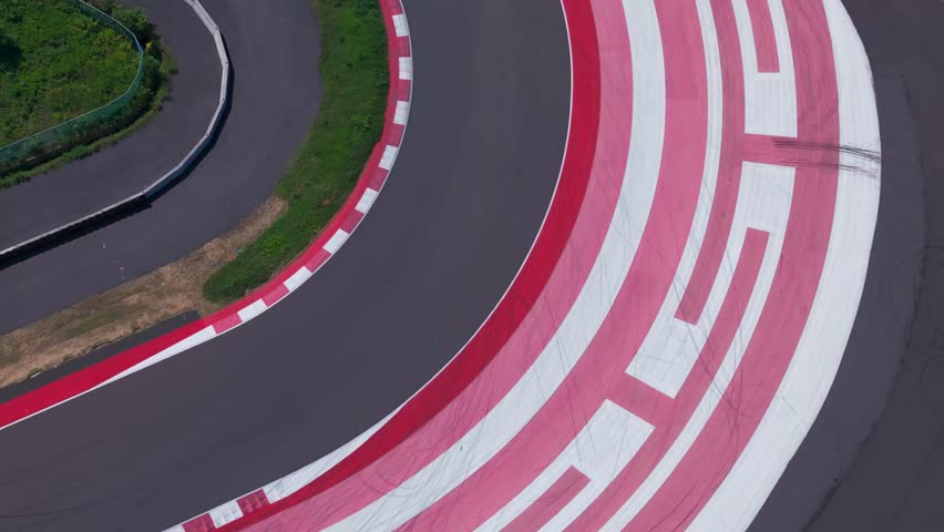 Motorcycles racing super sport bikes track drone