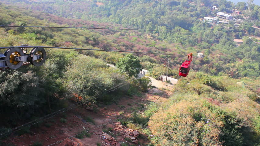 funicular in Udaipur India