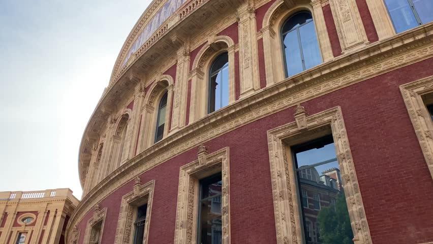 Walking Along Royal Albert Hall